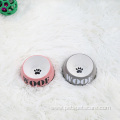 pet dog bowl cute cartoon pet eating bowl